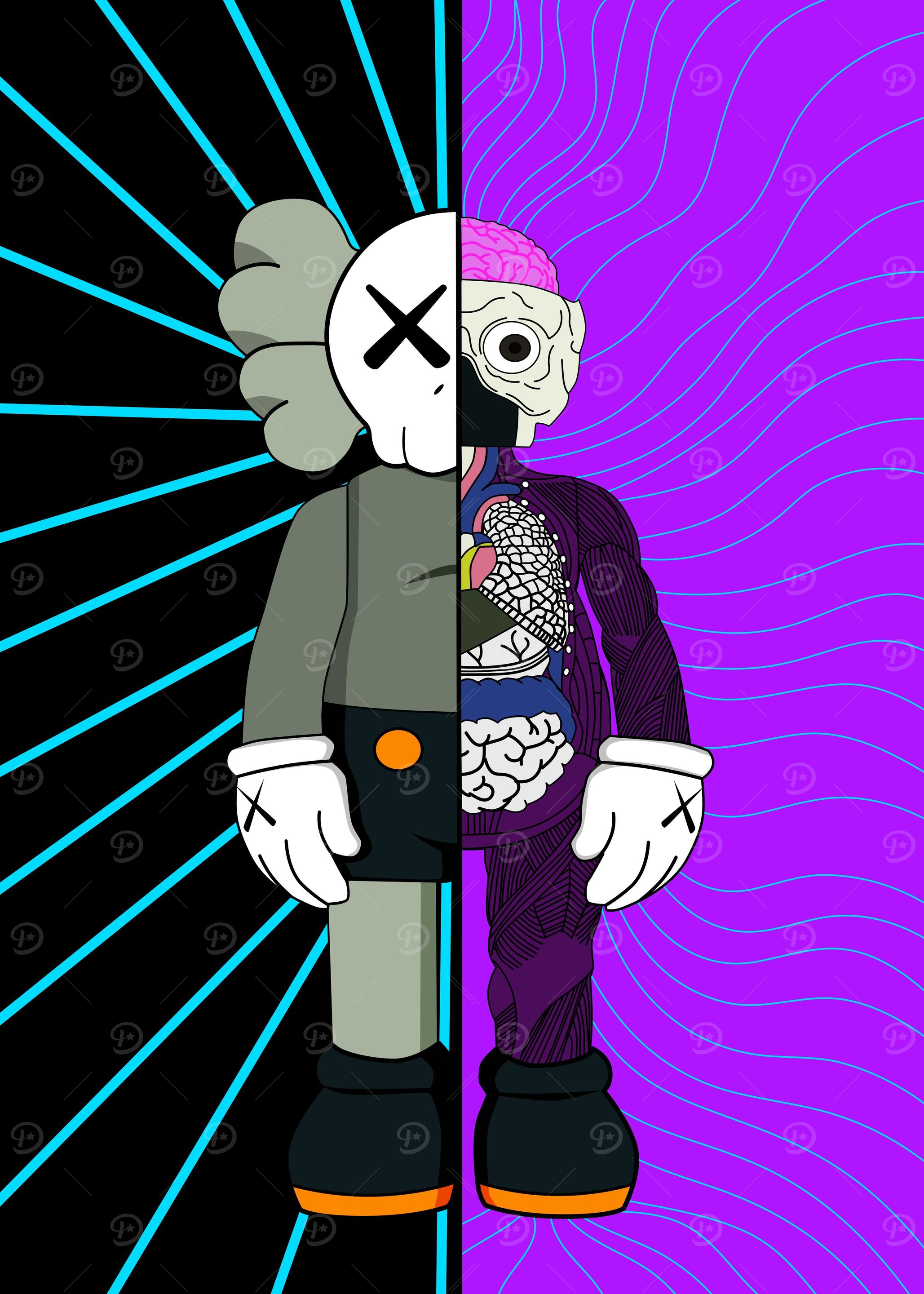 street kaws