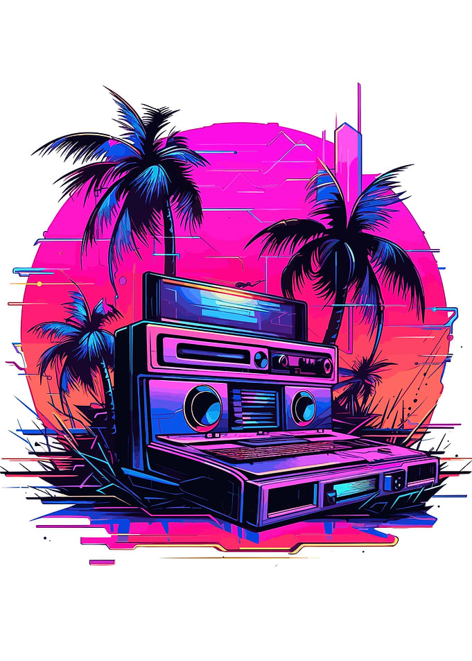 Music Synthwave 80s
