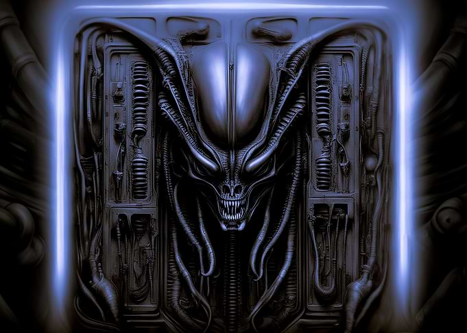 An alienhuman hybrid