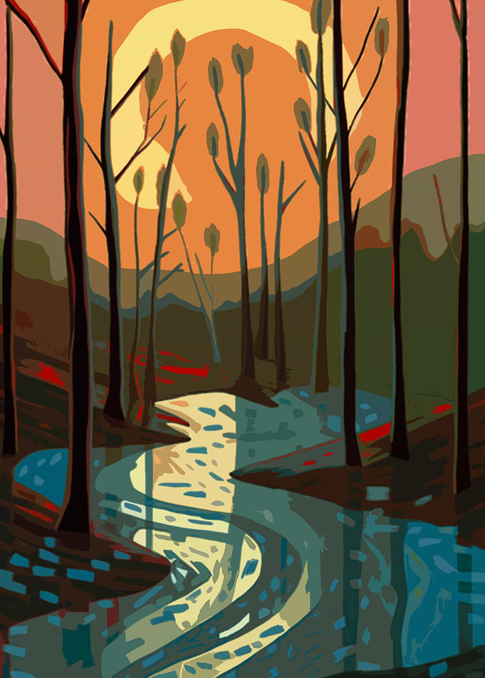 Minimalist landscape 02