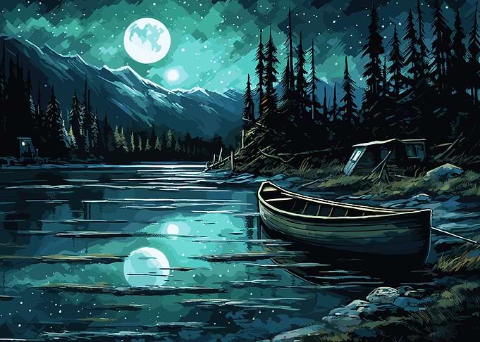 Boat In The Night