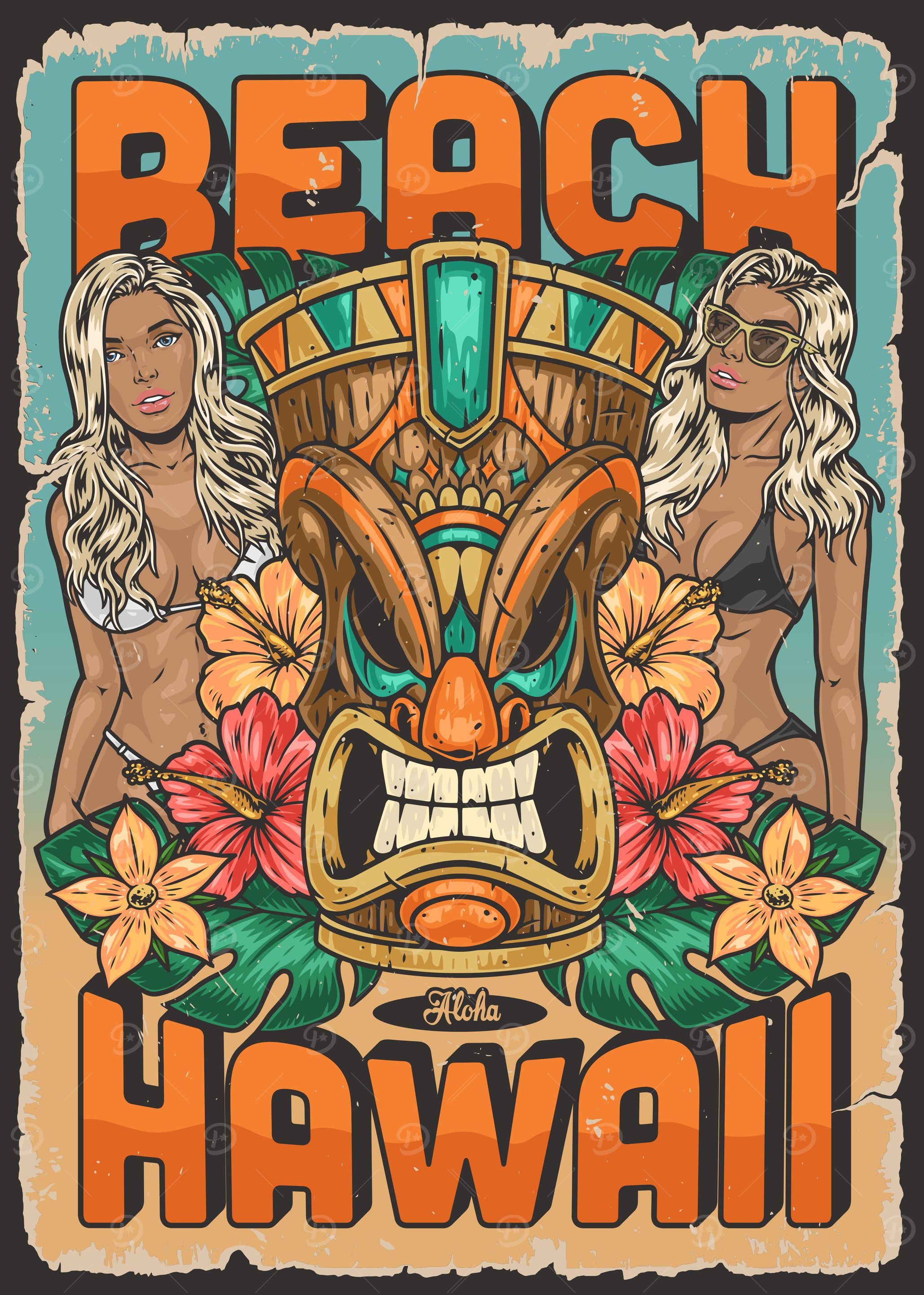 Hawaii Tiki Beach