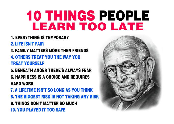 10 things probably learn
