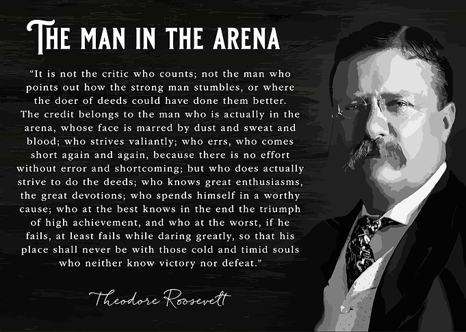 The man in the arena Quote