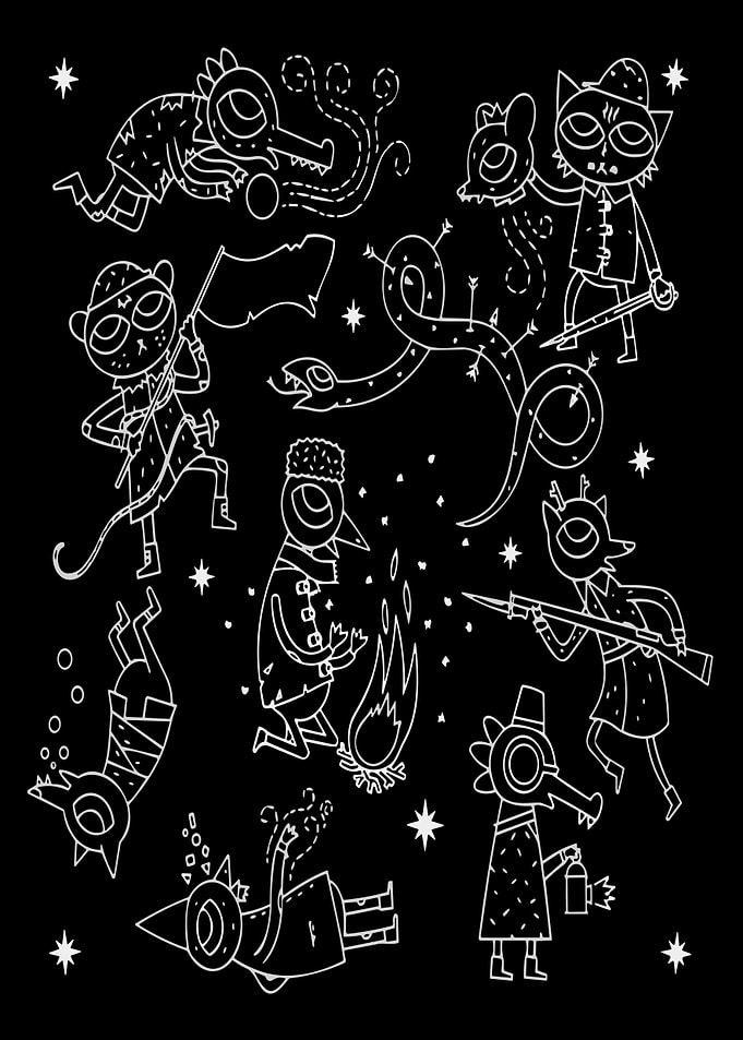 night in the woods