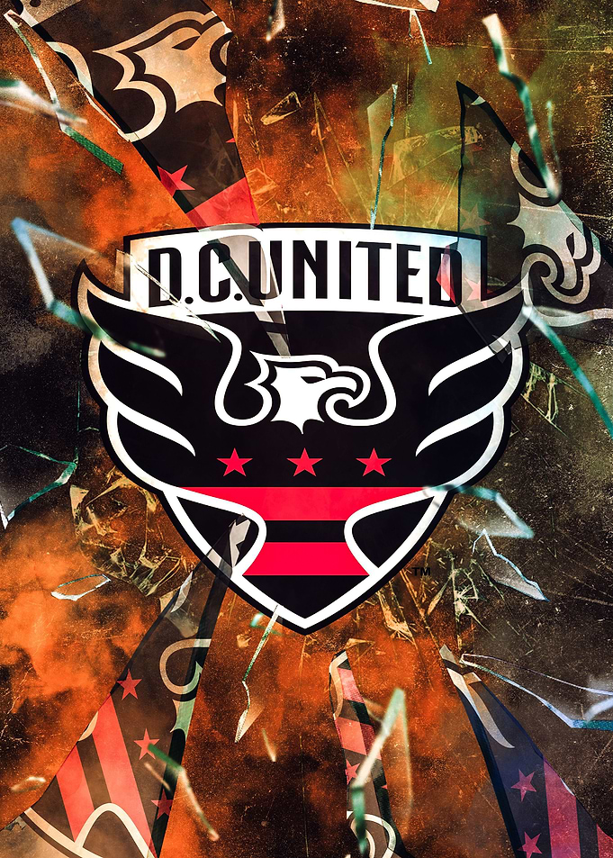 DC United Broken Galss