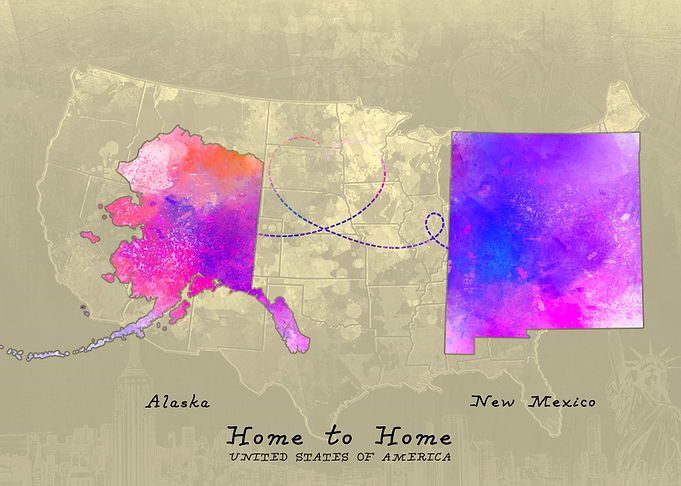 Alaska New Mexico