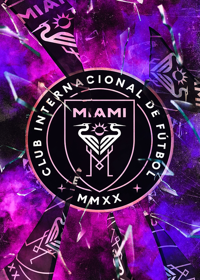 Inter Miami Broken Glass
