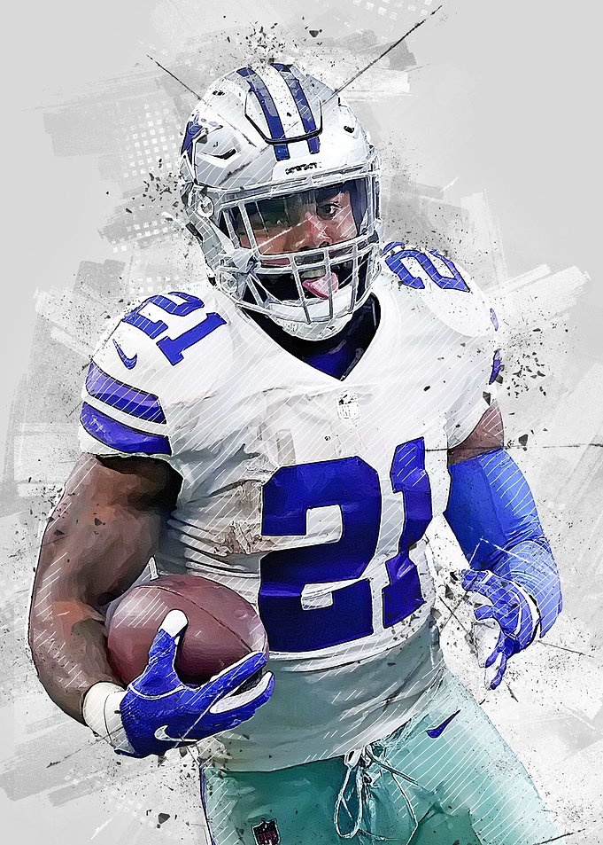 Ezekiel Elliott POster
