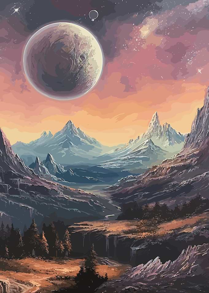 Mountains And Planets