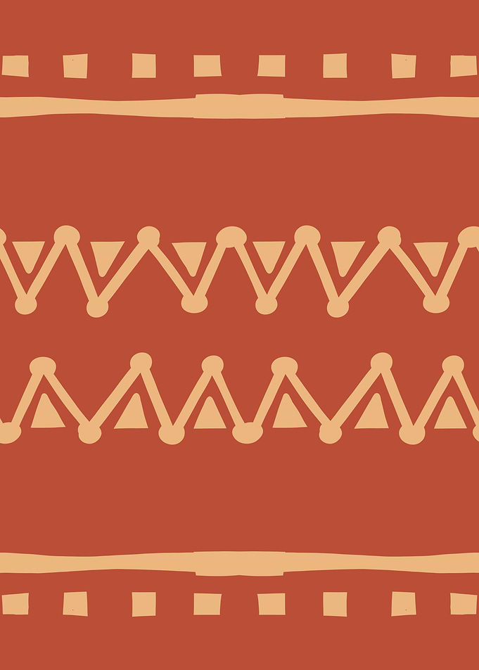 Terracotta Tribal Minimal