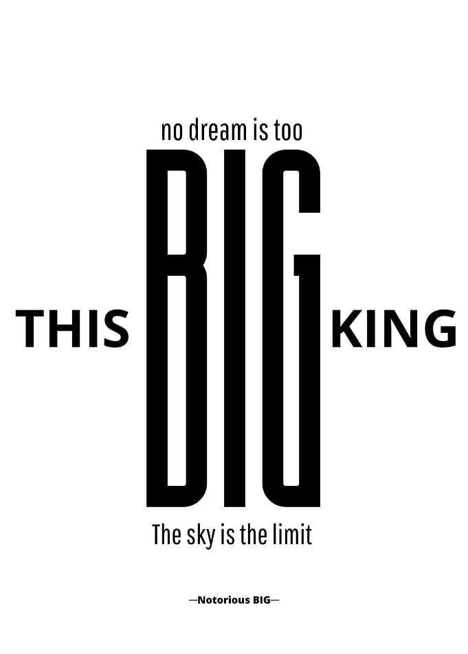 no dream is too this big