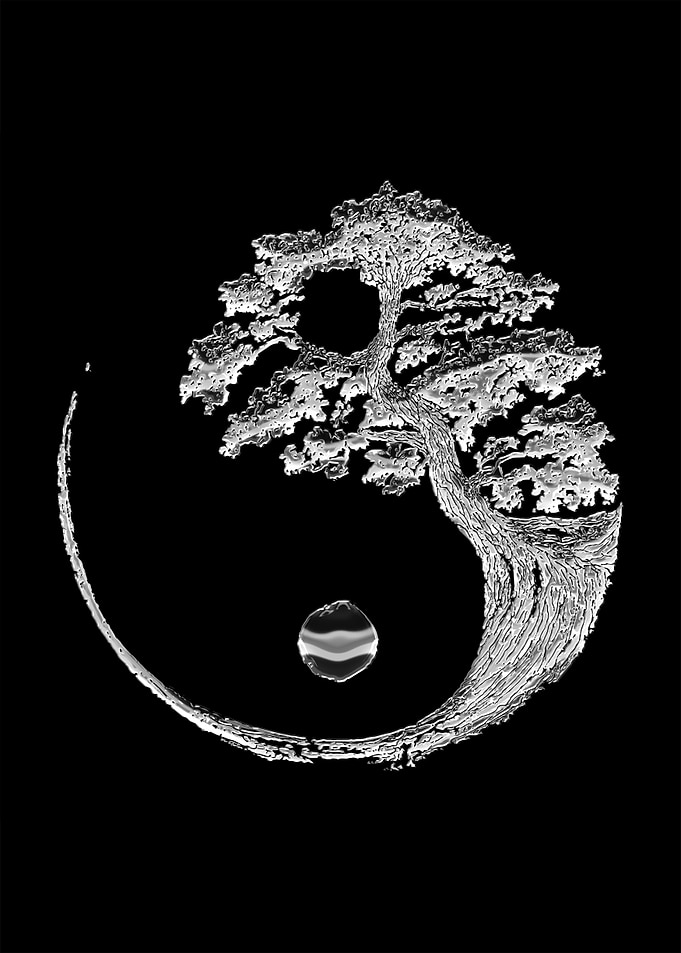 yin yang tree