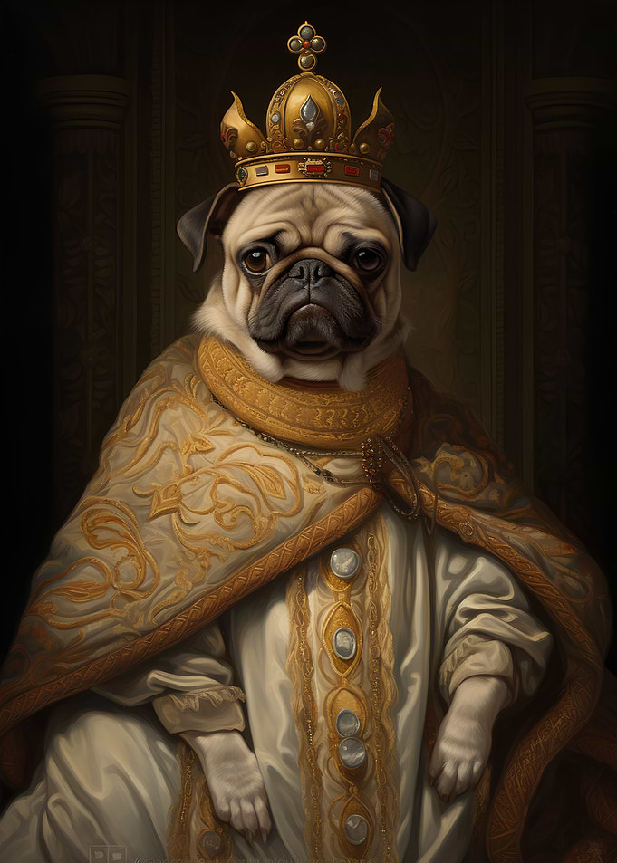 pug dog cute