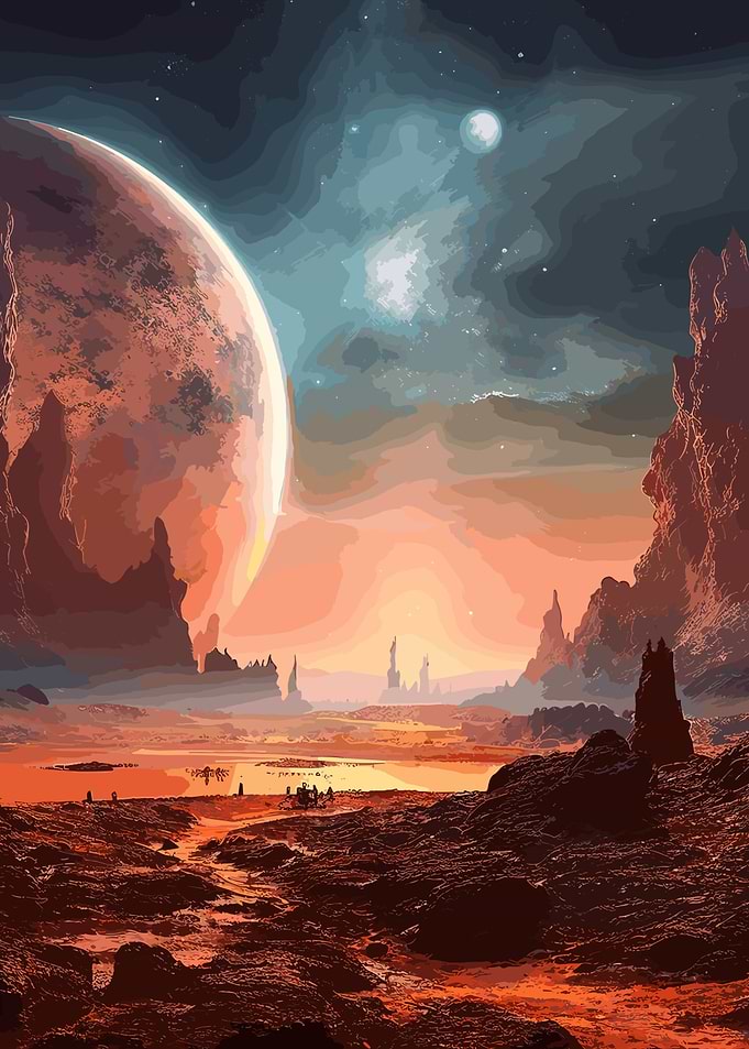 Mountains And Planets
