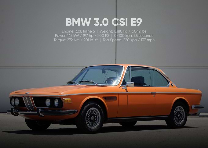 BMW 30 CSi E9