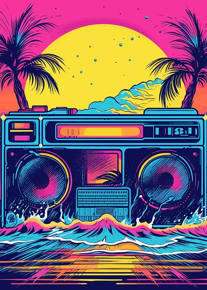 Music Synthwave 80s