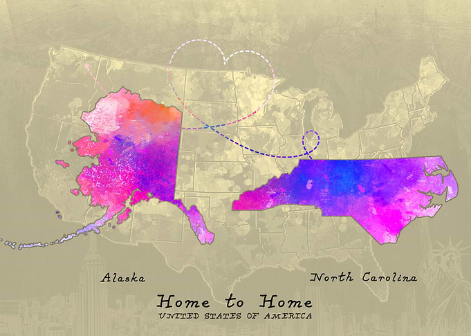 Alaska North Carolina