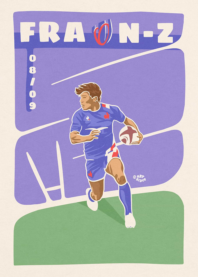 Rugby France All black