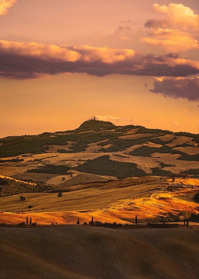 Radicofani At Dawn