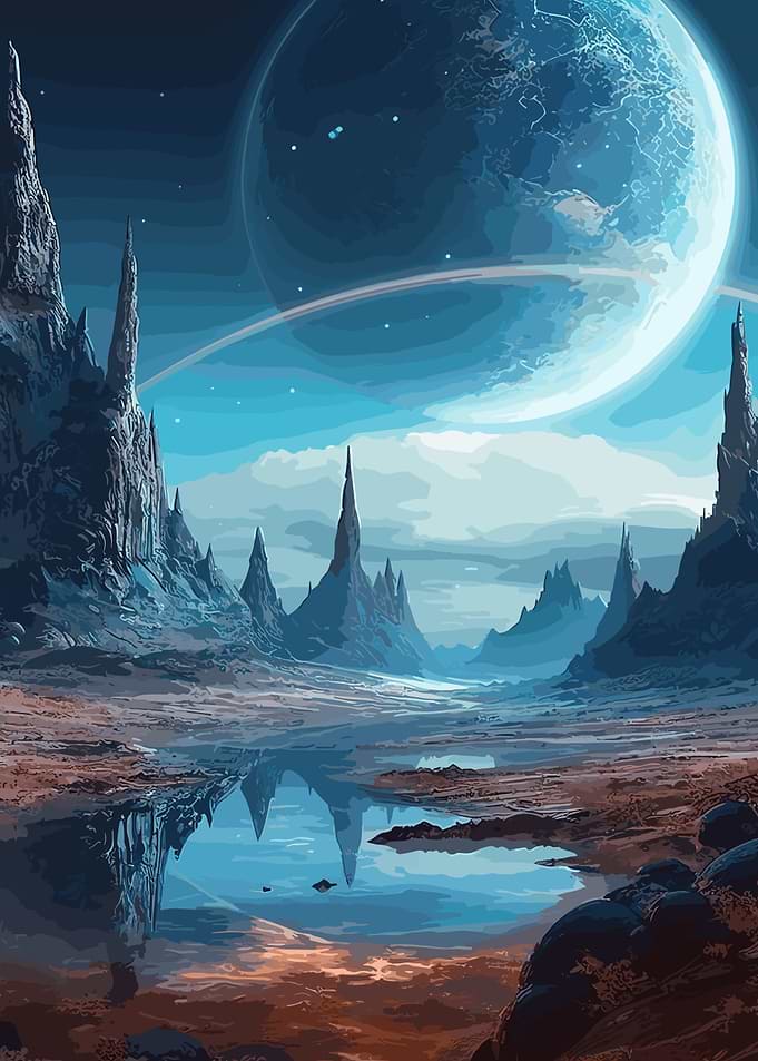 Mountains And Planets
