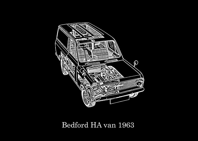 bedford ha van 1963