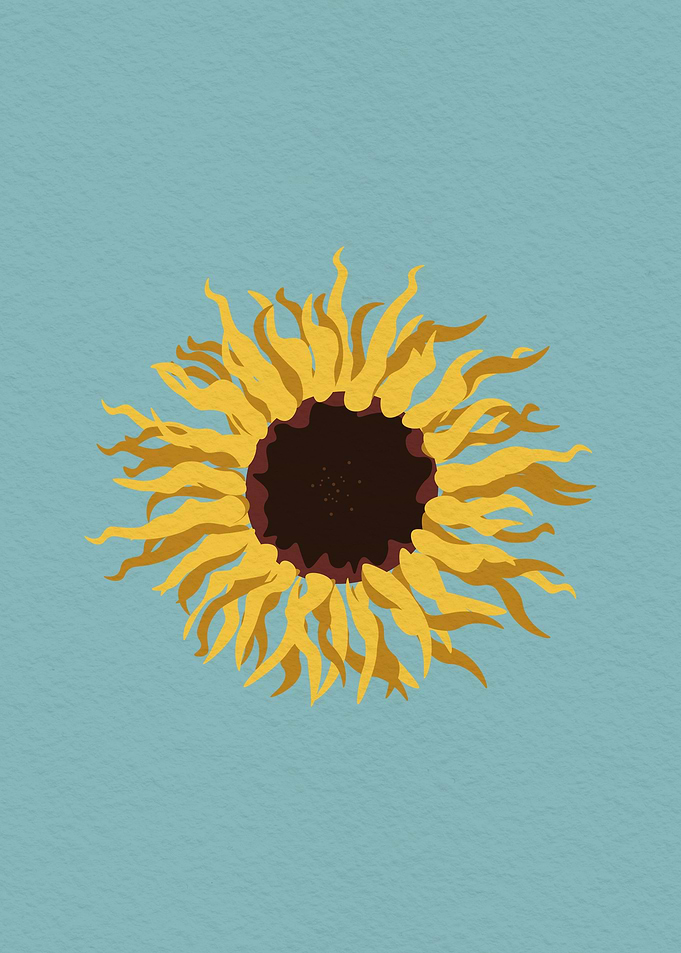 Vintage Sunflower
