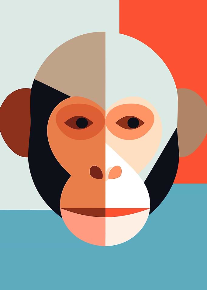 Animal Minimalist Flat