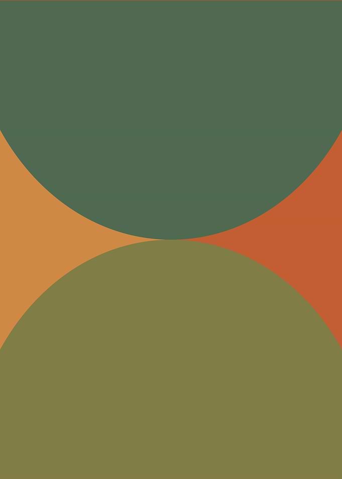 Autumn Colors Midcentury