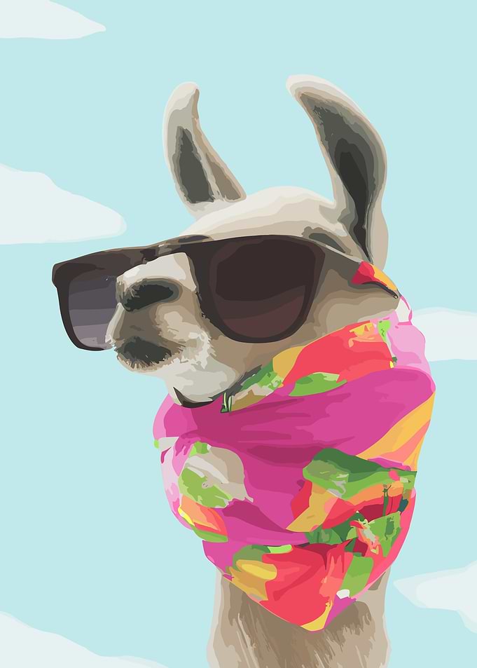 Holiday Fashion Lama
