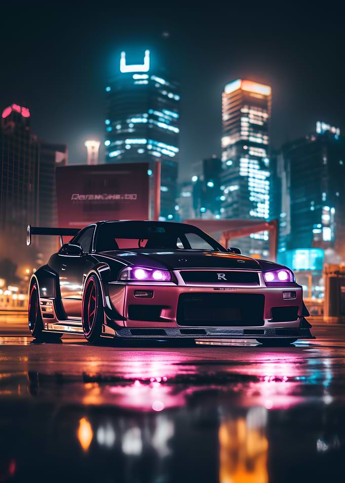 JDM Nissan Skyline Gtr R34