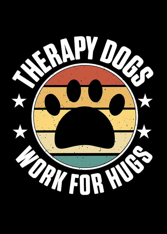Therapy Dogs Work For Hugs