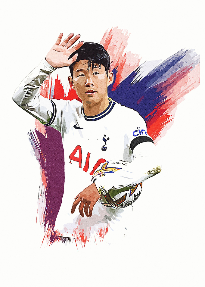 Son Heung Min Poster