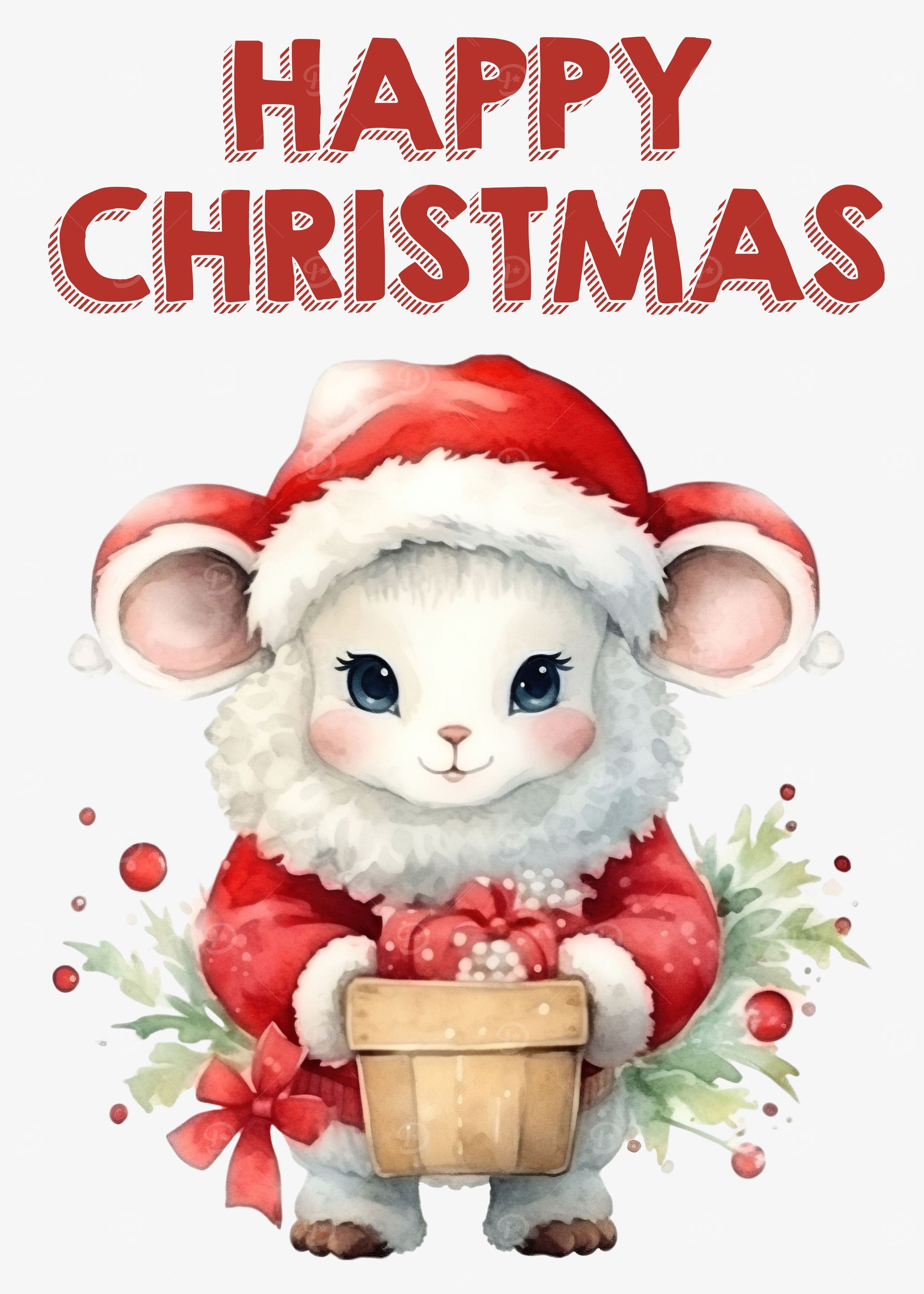 Happy Christmas Sheep