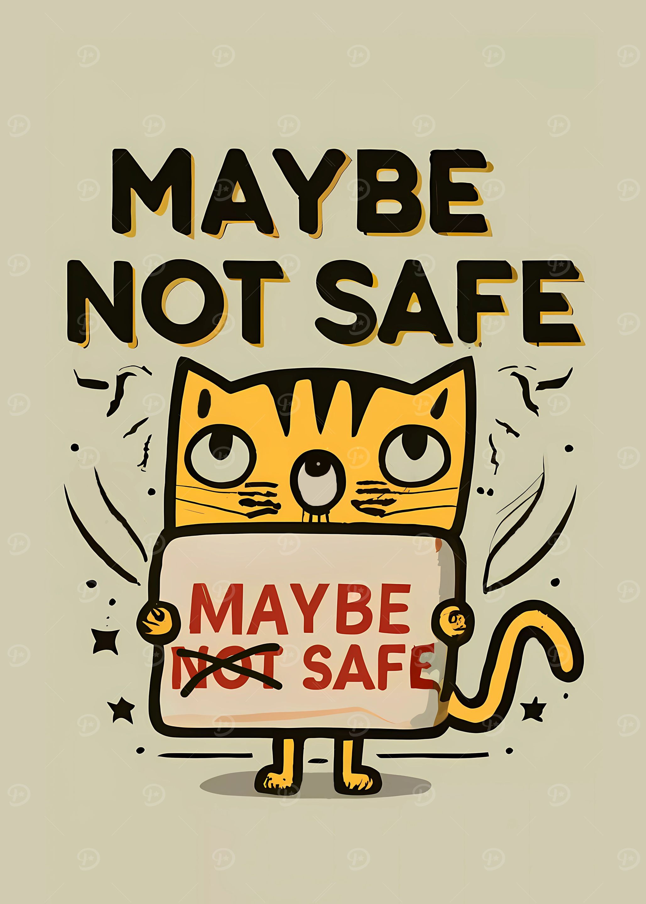 Safe Funny Cat