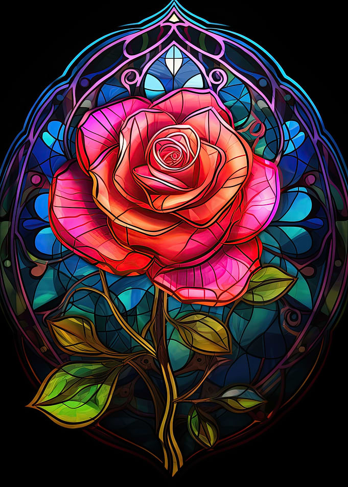Rose A Symphony in Color