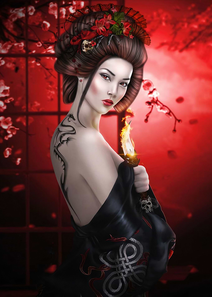 Japan Japanese Geisha