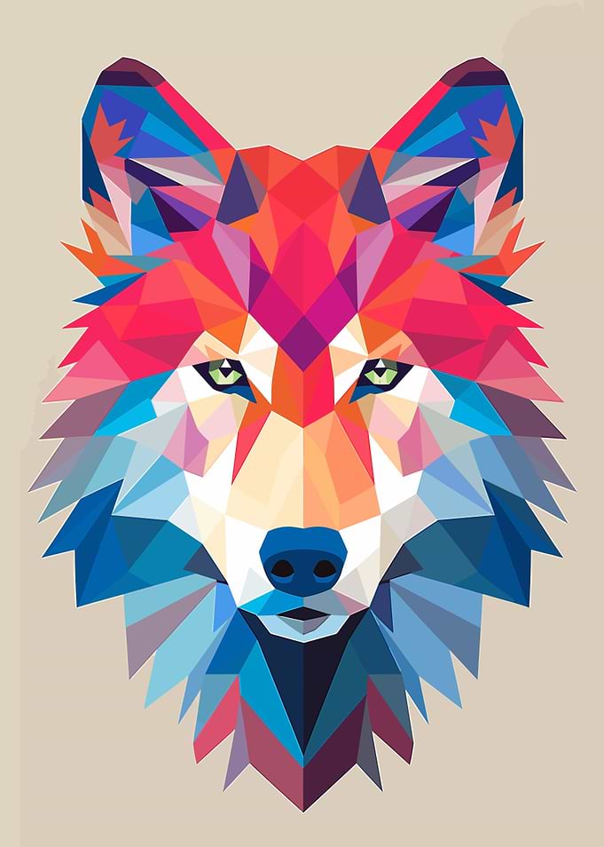 Animal Minimalist Flat