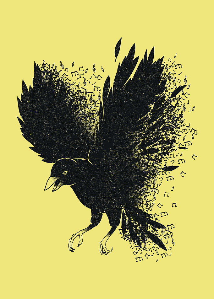 Melting Crow Musical Notes