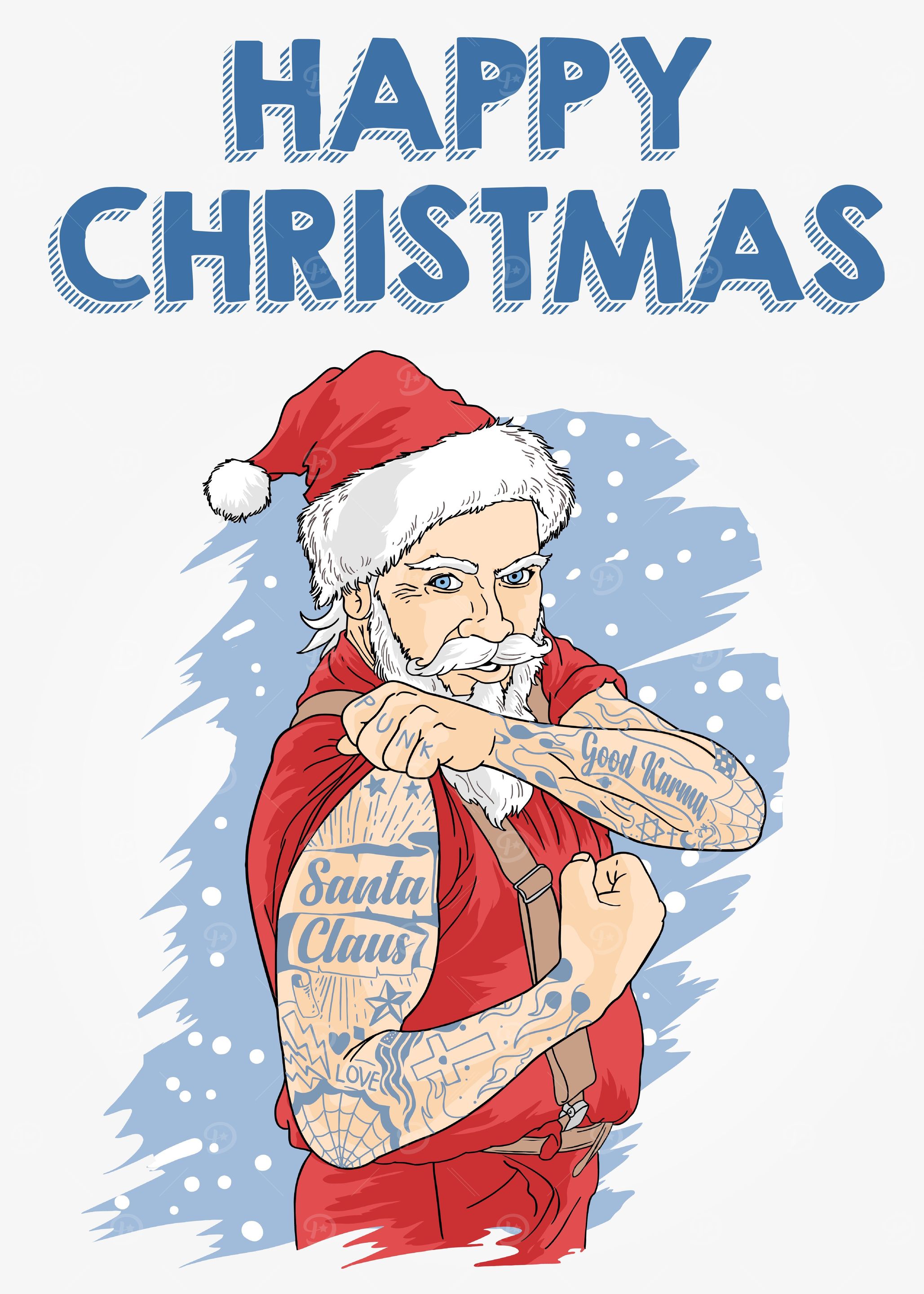 Santa Claus Stronger
