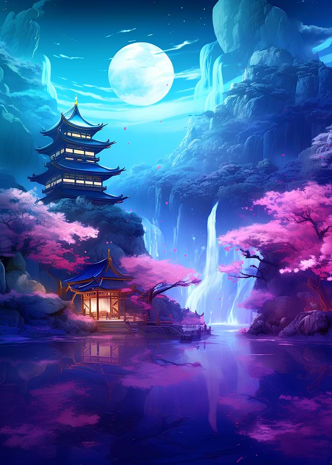 Japanese neon Traditional