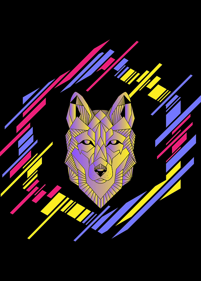 wolf face