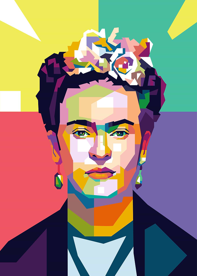 Frida Kahlo Pop Art