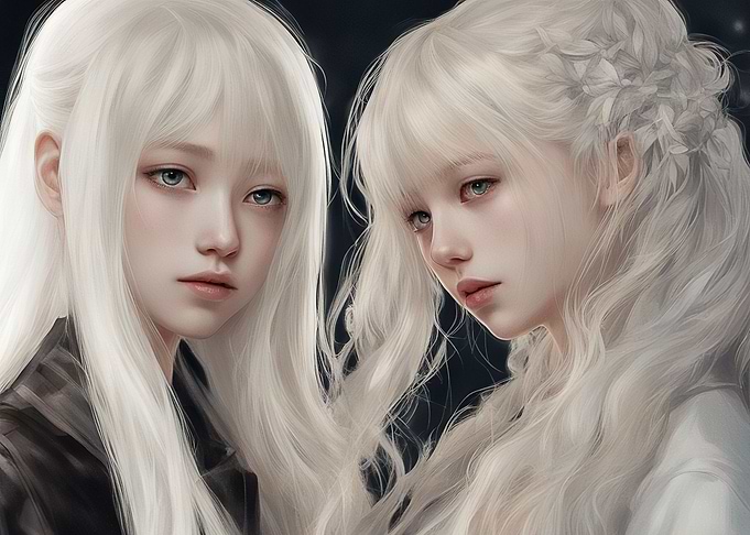 Beautiful anime girls