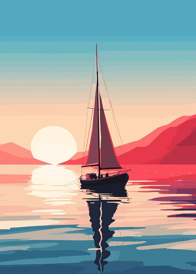 sailboat on the water