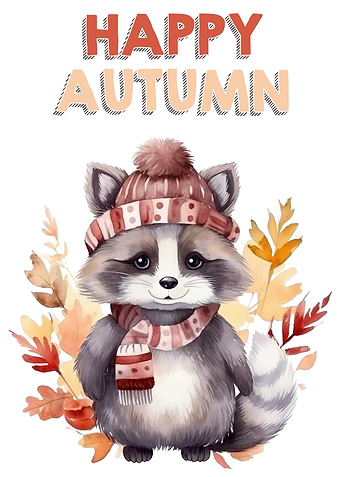 Happy Raccoon