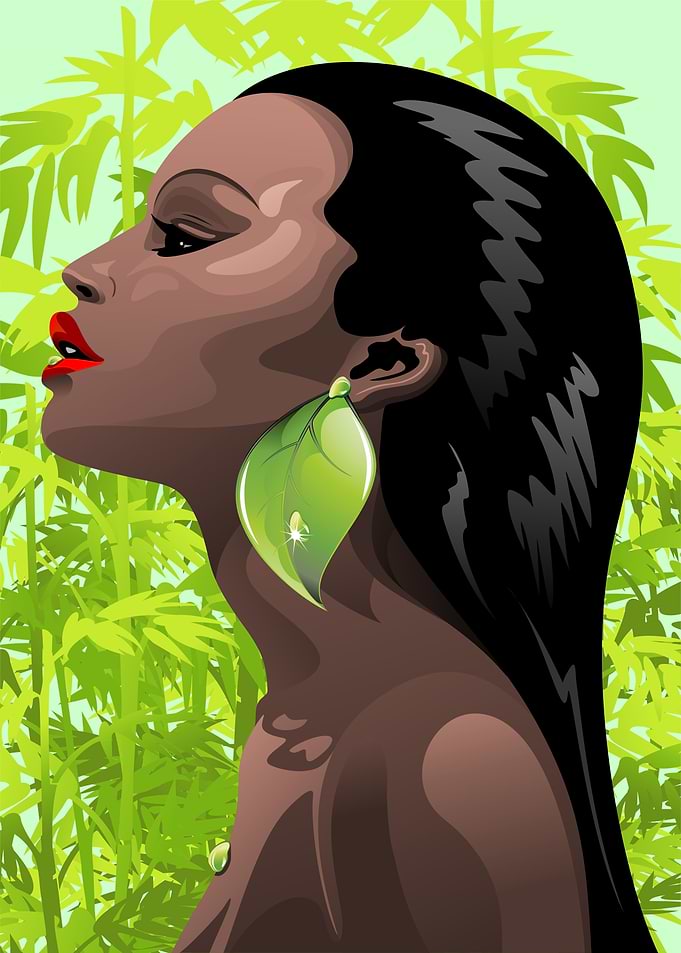 African Beautiful Woman