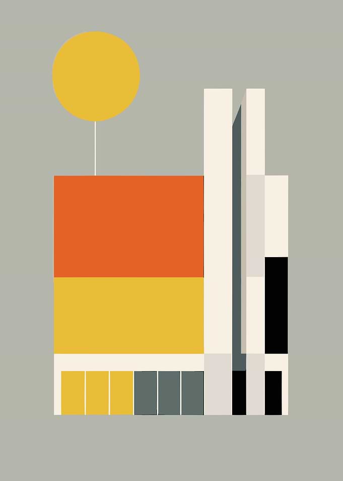 Bauhaus Abstract Shapes