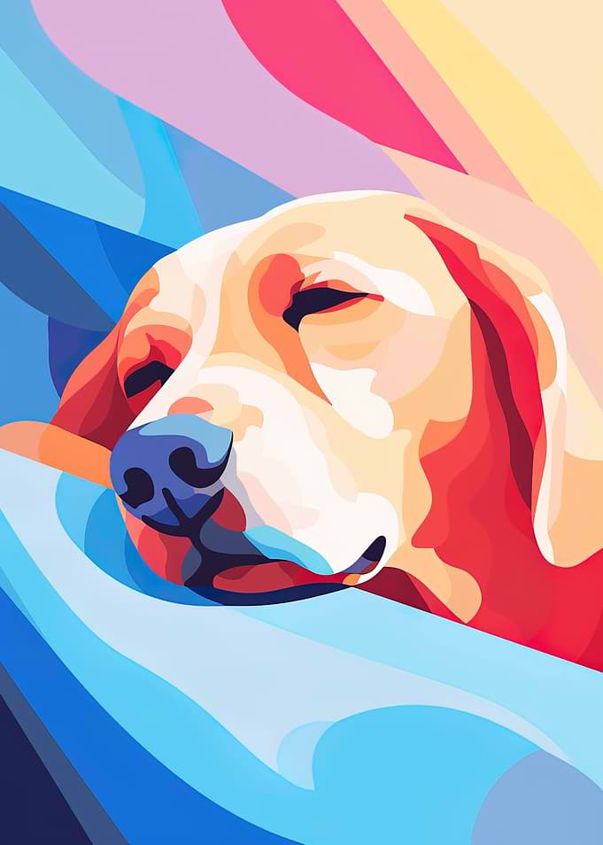 Synthwave Pup