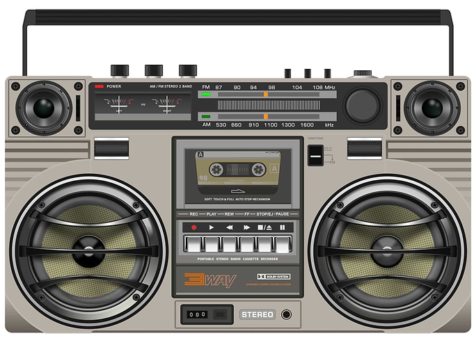 Vintage Boombox